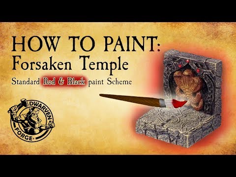 Dungeon of Doom Forsaken Temple: Red & Black