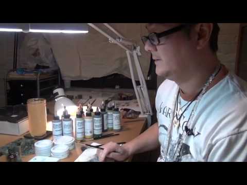 Painting Cavern Tiles