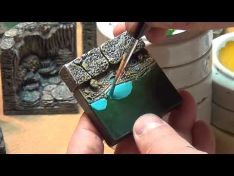 Painting Cavernous Water Tiles