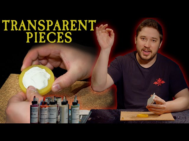 Painting Transparent and LED Pieces -- Joy of Dwarven Painting