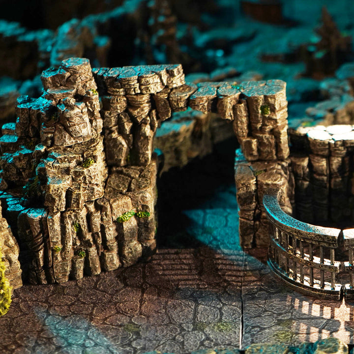 Mountain Cliff Pack (Painted)