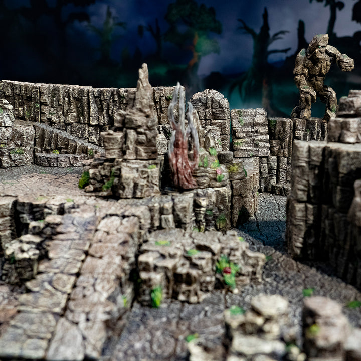 Mountain Cliff Pack (Painted)