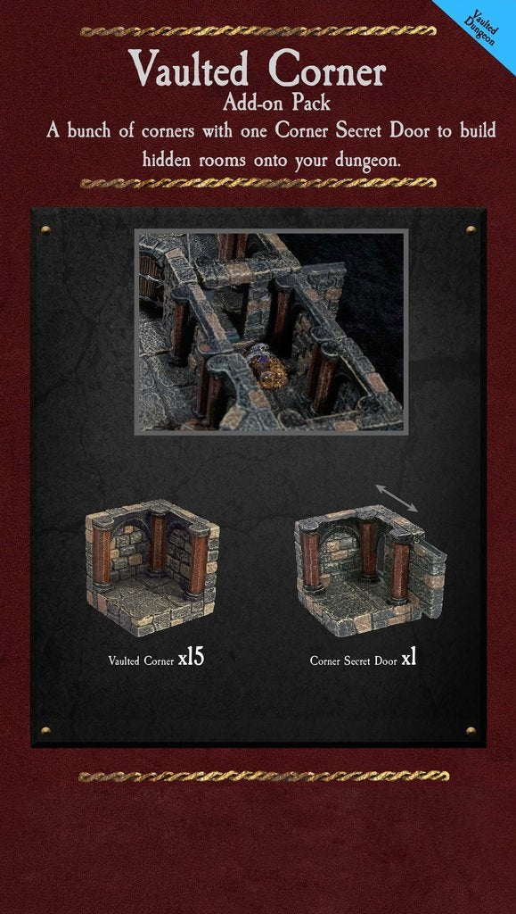 Vaulted Corners (Unpainted)