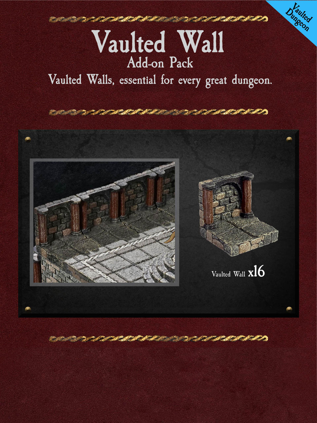 Vaulted Walls (Unpainted)