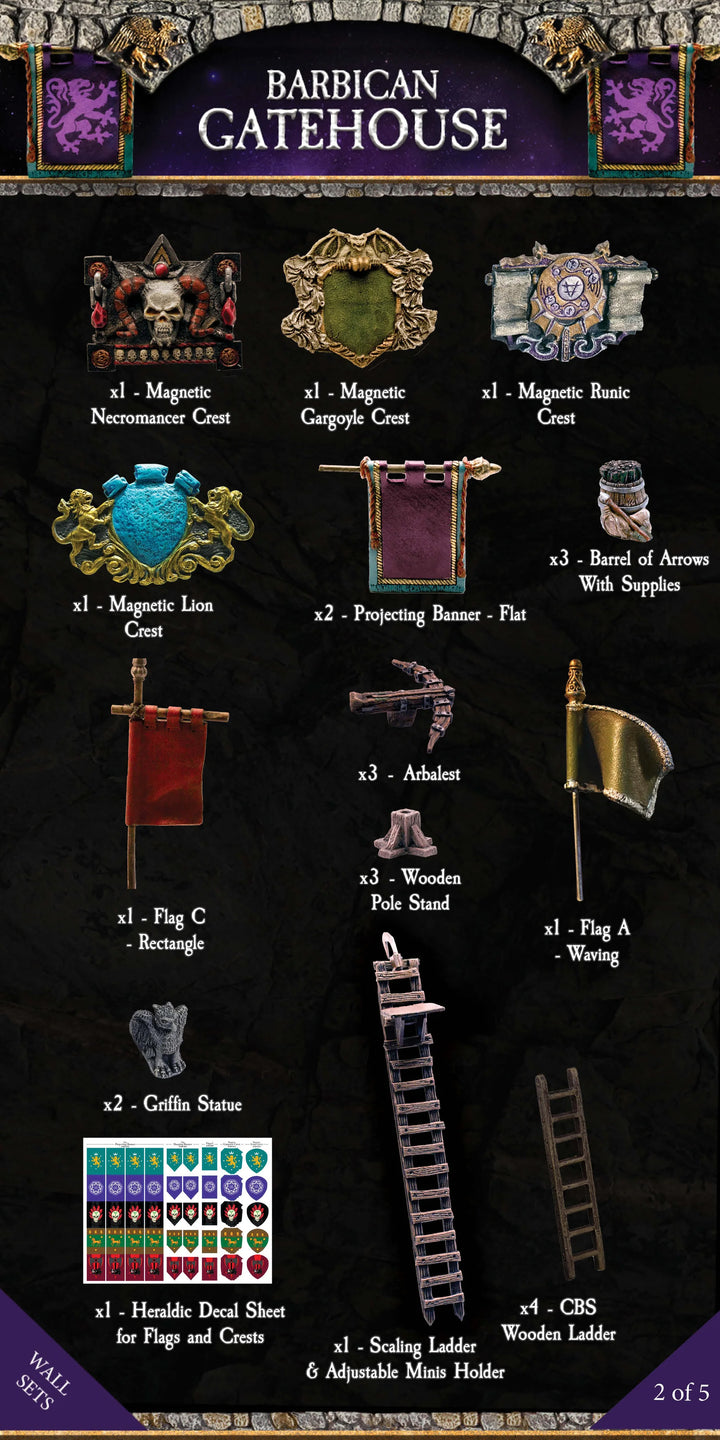 Barbican Gatehouse (Painted)