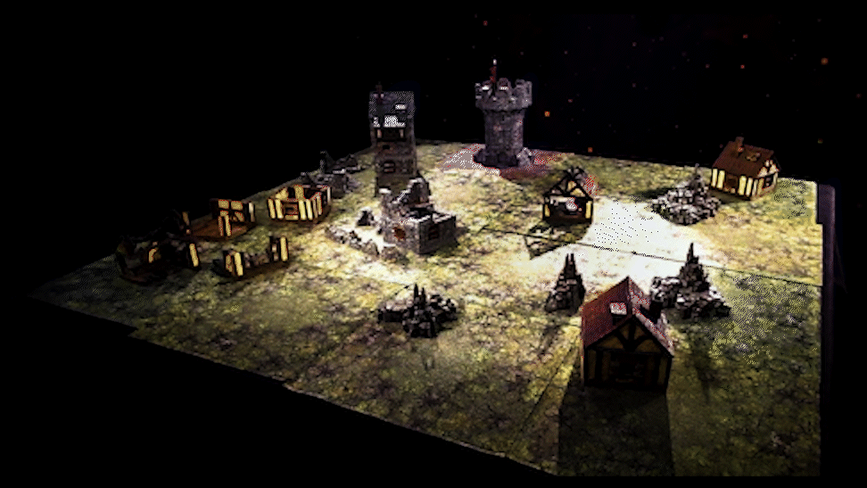 gif of a scatter warmap being assembled with tudor ruins, fieldstone ruins, and standalone mountains.