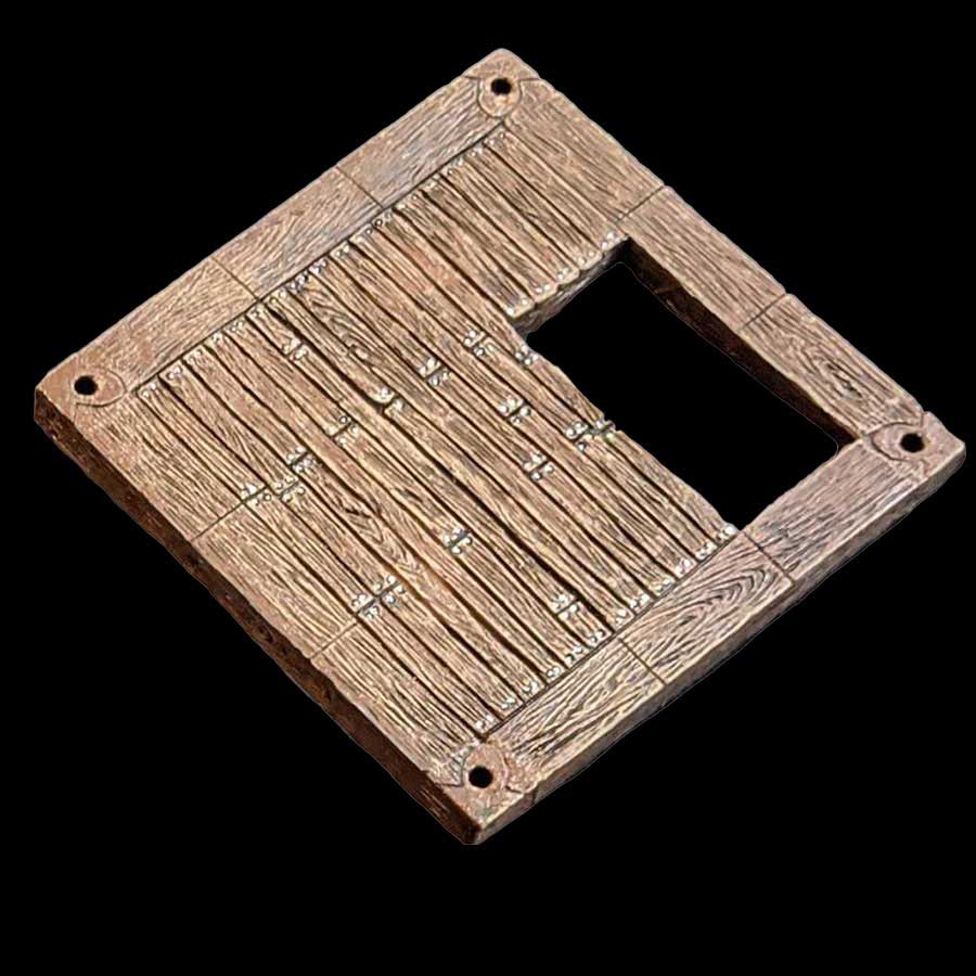 Wood Floor with Stairwell (Unpainted) product image