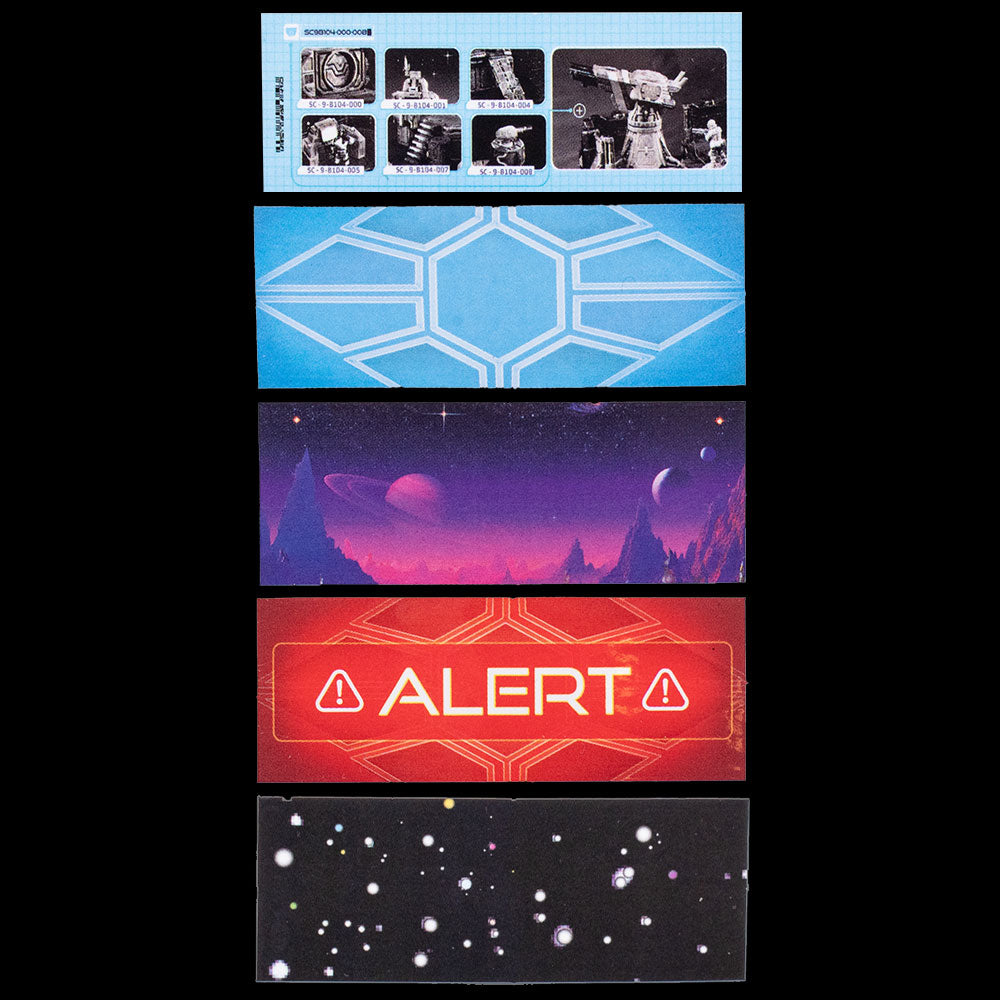 Starfield/Holovid/Planet Exterior/Hexiglass/Red Alert Window Pane