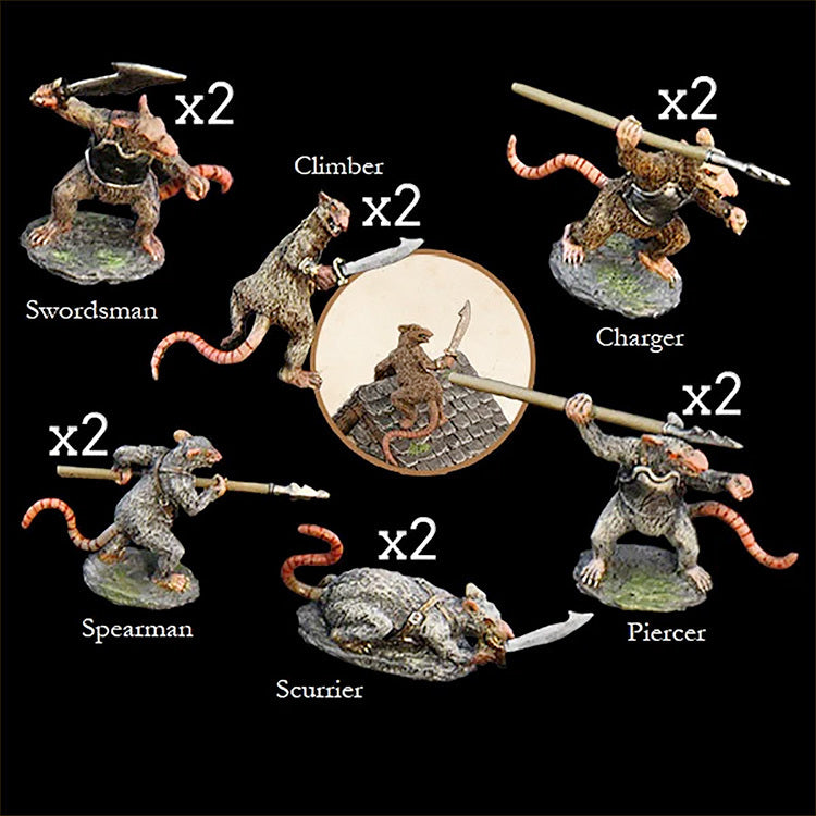 Ratmen (Painted)