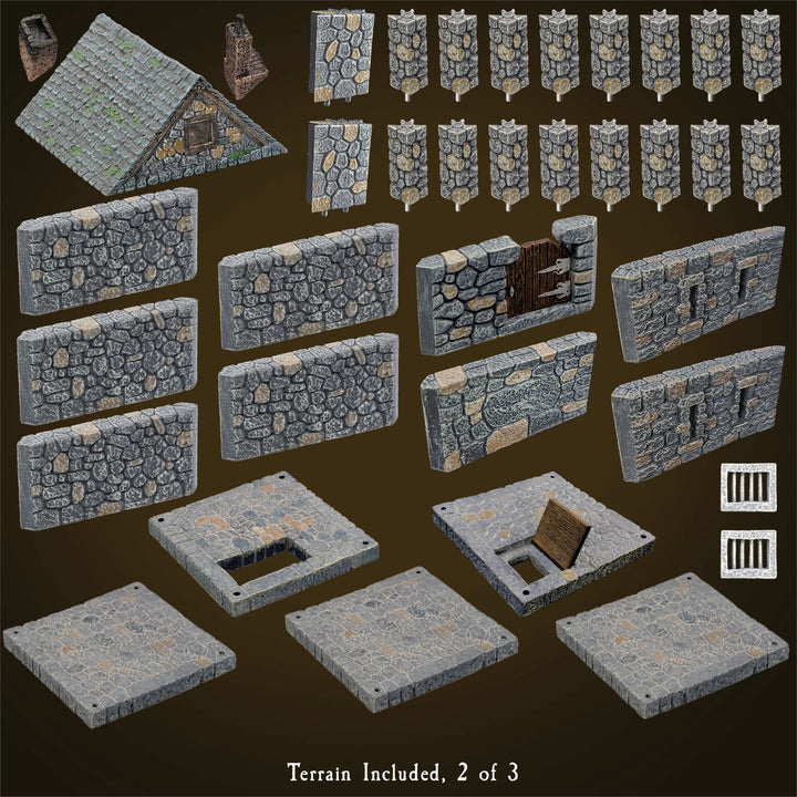 Hamlet: City Mega Set (Painted)