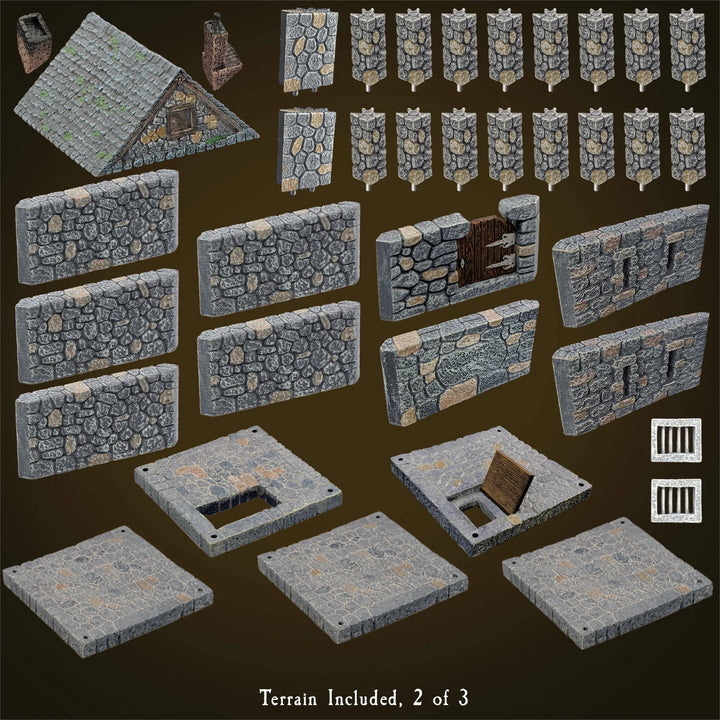 Hamlet: City Mega Set (Unpainted)