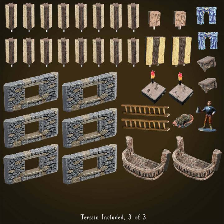 Hamlet: City Mega Set (Painted)