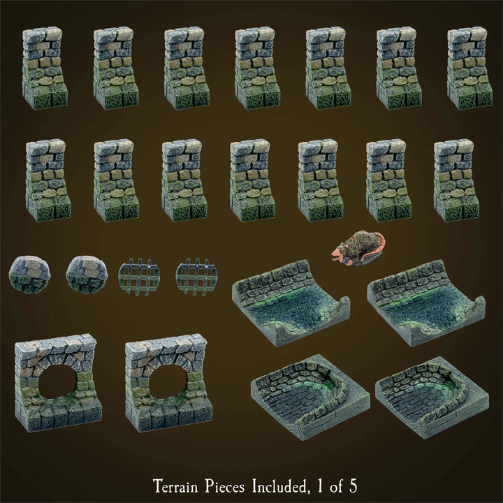 Monster Sewer Set (Unpainted)