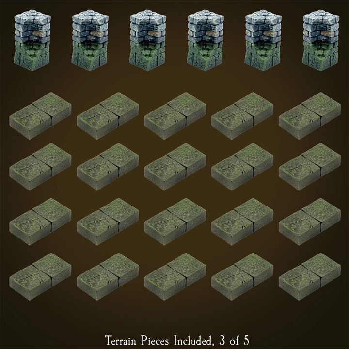 Monster Sewer Set (Painted) w/Anchor Magnets
