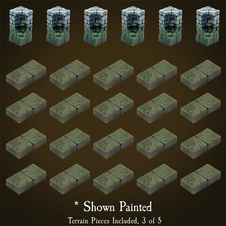 Monster Sewer Set (Unpainted) w/Anchor Magnets