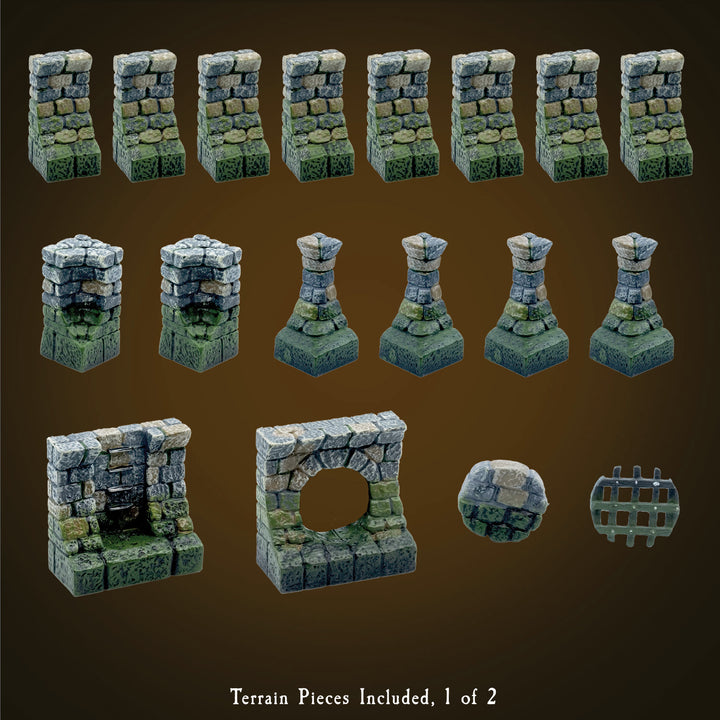 Sewer Wall Add-On Pack (Painted)