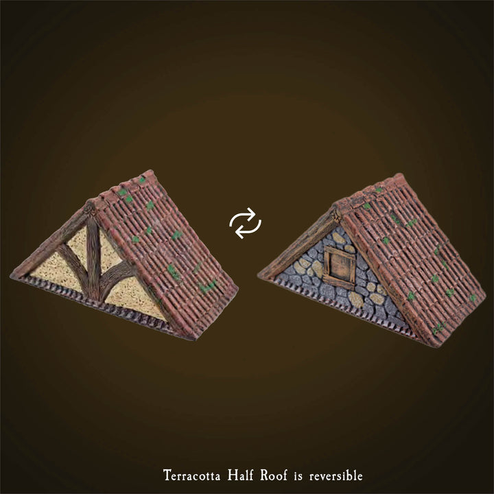 Terracotta (Tudor) Roof Add-On Pack (Unpainted)
