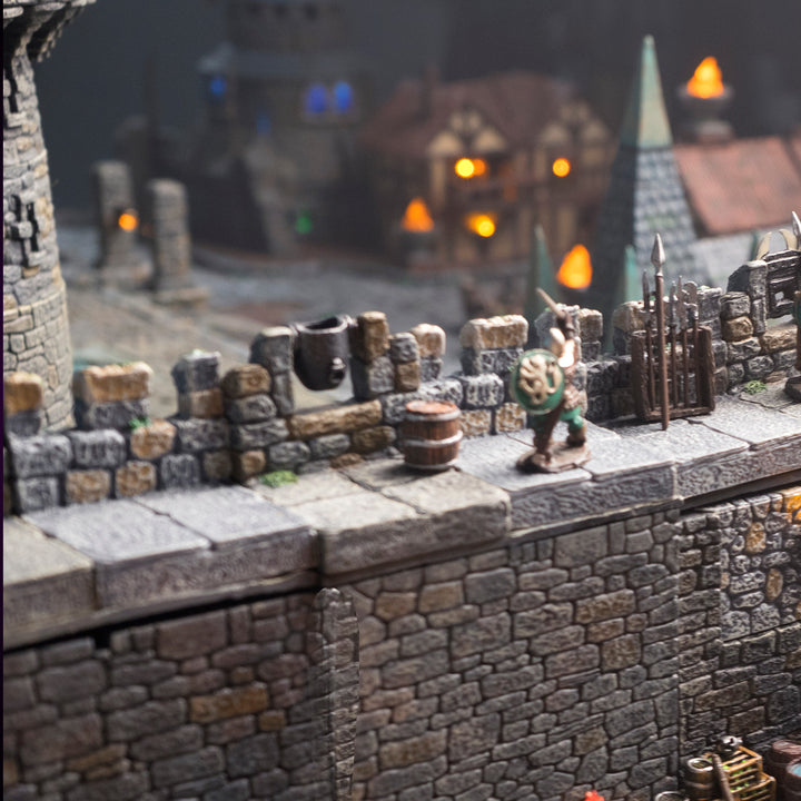 Corner Tower Transition Pack (Painted)