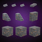 Battlement Stairs Pack (Painted)