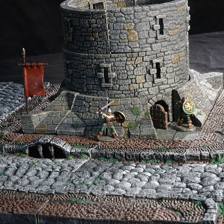 Batter Base Large Tower (Unpainted)