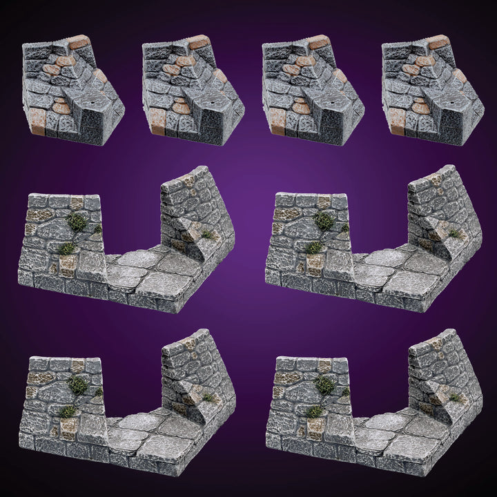 Batter Base Large Tower (Unpainted)