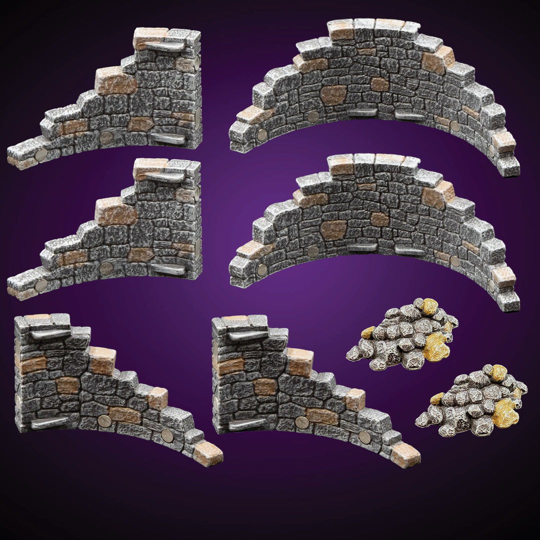 Ruined Large Tower (Painted)