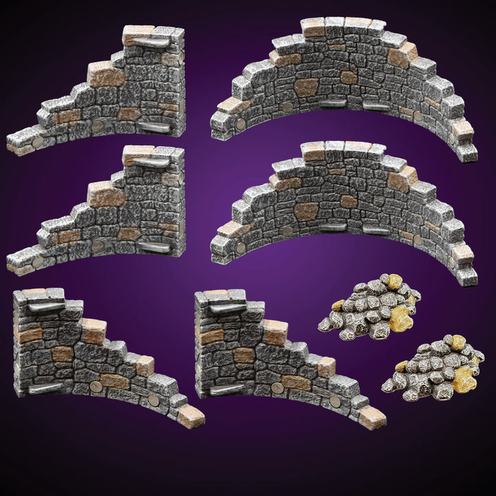 Ruined Large Tower (Painted)