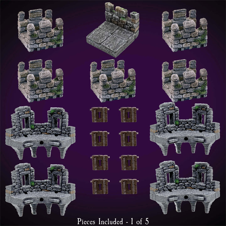 Small Corner Tower (Unpainted)