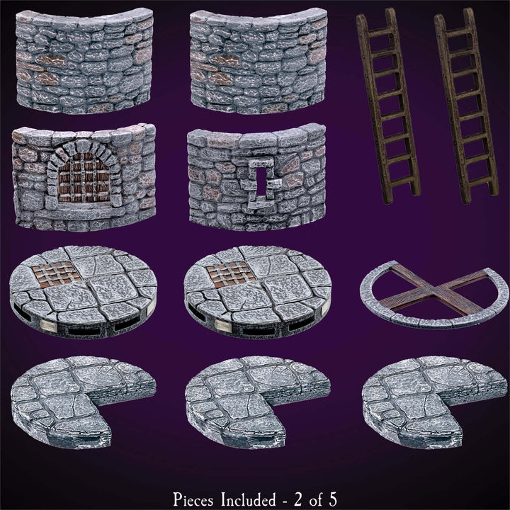 Small Corner Tower (Unpainted)