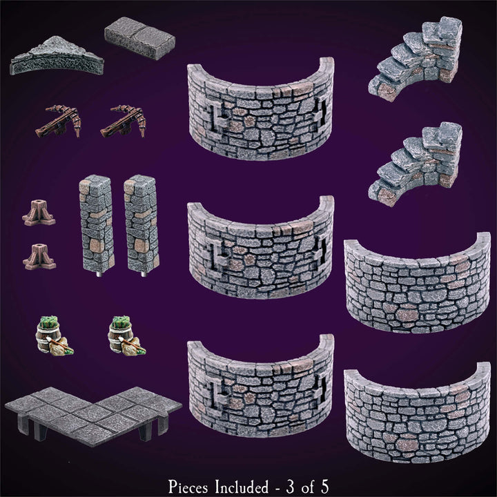 Small Corner Tower (Unpainted)