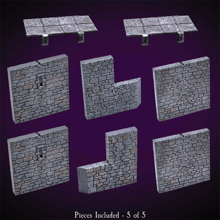 Small Corner Tower (Unpainted)