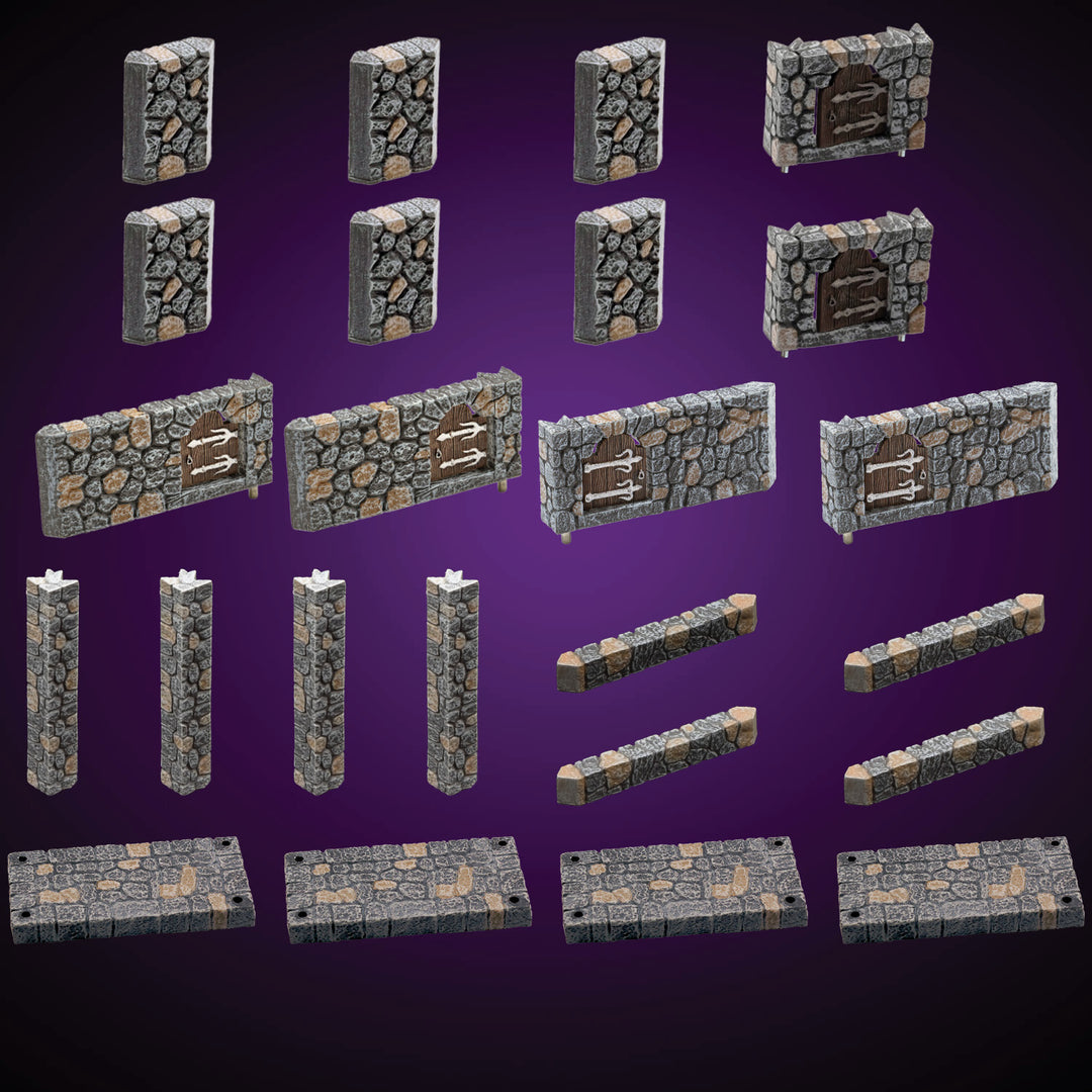 Stone Advanced Builder Set (Painted)