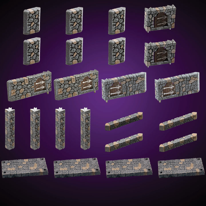 Stone Advanced Builder Set (Painted)