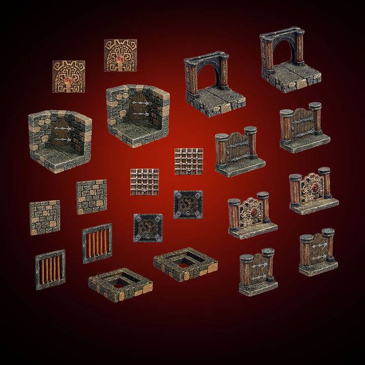 Vaulted Doors (Unpainted) (NO Anchor Magnets)