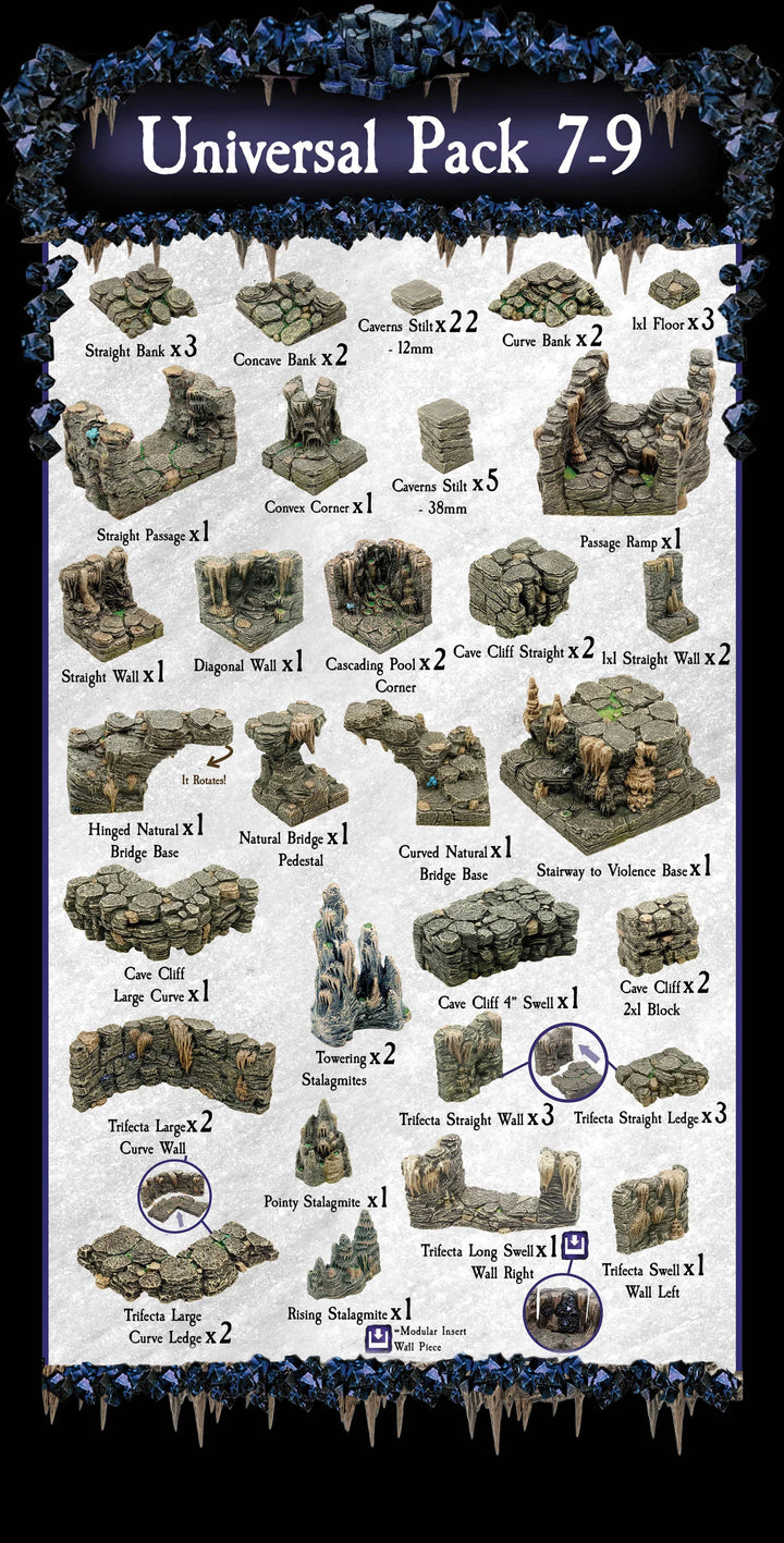 Universal Pieces 7-9 (Unpainted)