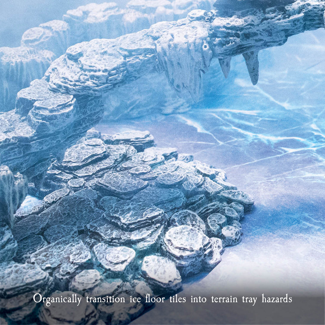 Large Stone Banks - Ice (Painted)