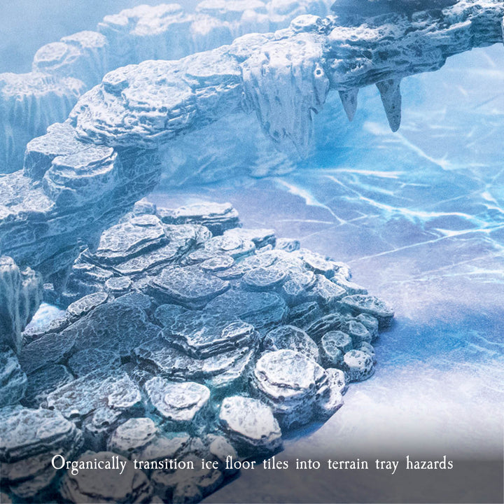 Large Stone Banks - Ice (Painted)