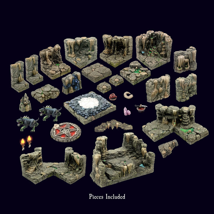 Encounter 01 - Summoning Chamber (Cavern Entrance Pledge) (Unpainted)