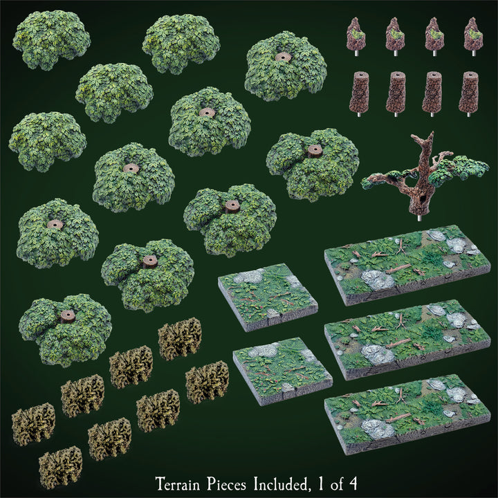 Dreadhollow Grove - Forest Mega Set (Painted)