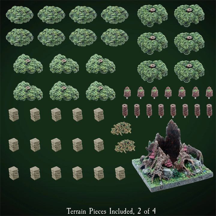 Dreadhollow Grove - Forest Mega Set (Unpainted)