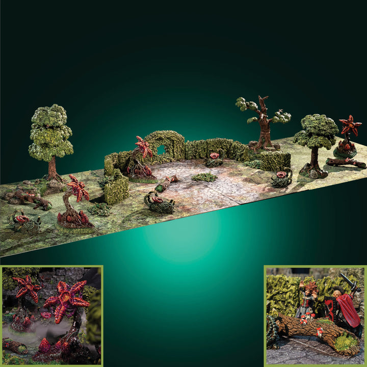 Plaguestone Glen of Mutant Plants Encounter (Painted)