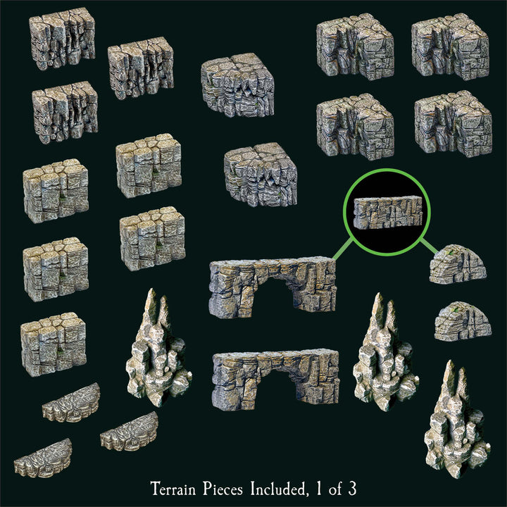 Plaguestone Mountain Pen Encounter (Unpainted)