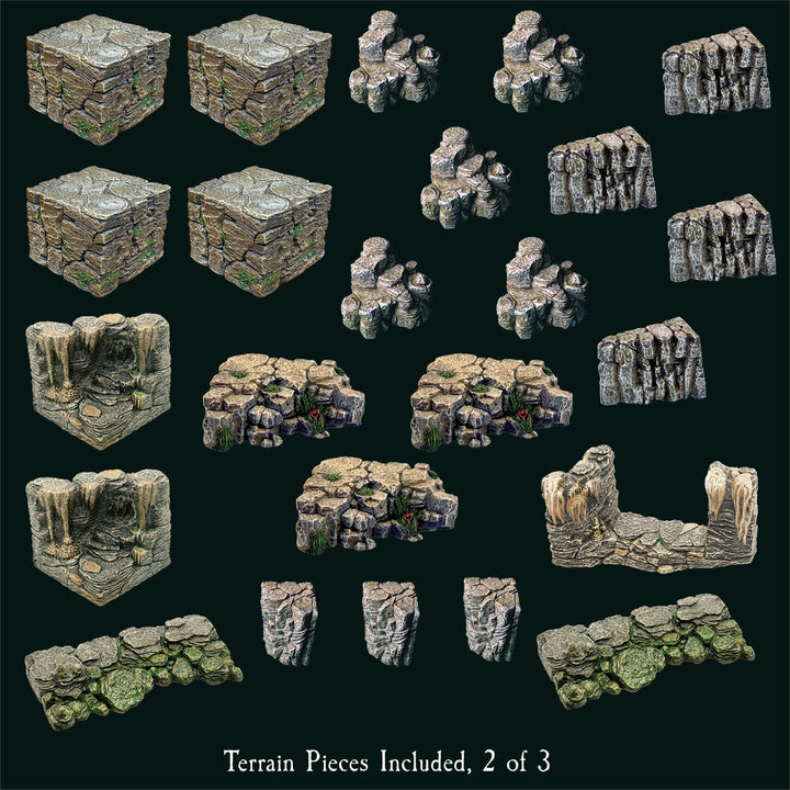 Plaguestone Mountain Pen Encounter (Unpainted)