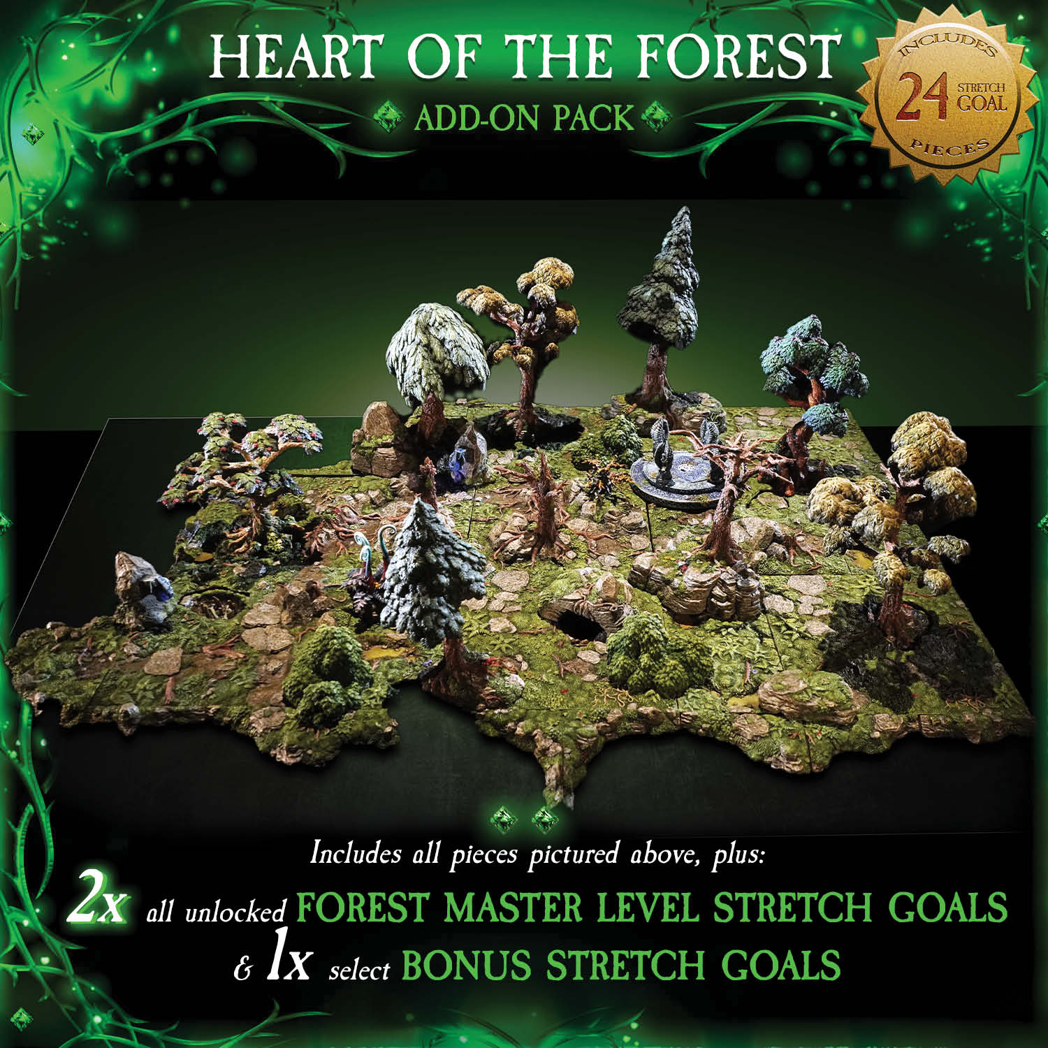 Heart of the Forest (Unpainted) – Dwarven Forge