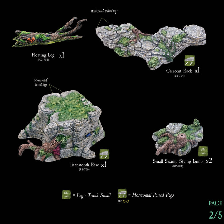 Swamp Wargame Scatter (Unpainted)