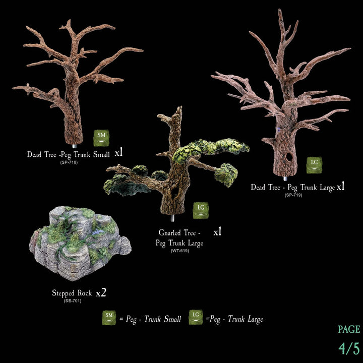 Swamp Wargame Scatter (Unpainted)