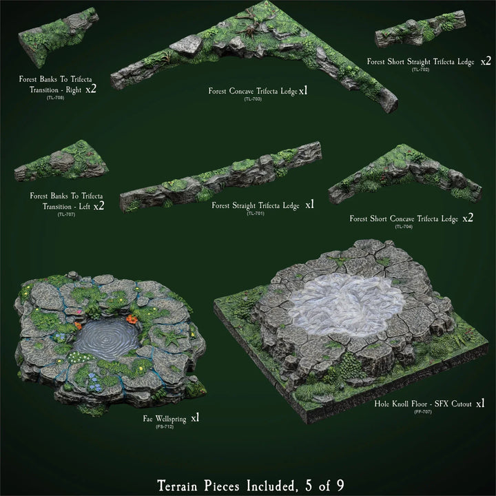 Forest Mega Build - "Titanstooth Glade" (Unpainted)