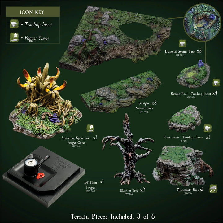 Swamp Mega Build - "Sorrow Isle" (Unpainted)