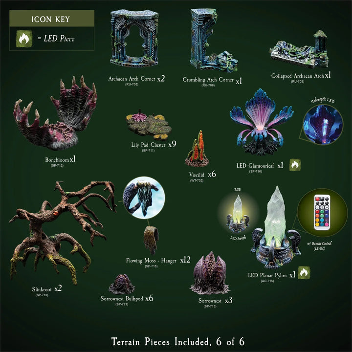 Swamp Mega Build - "Sorrow Isle" (Unpainted)