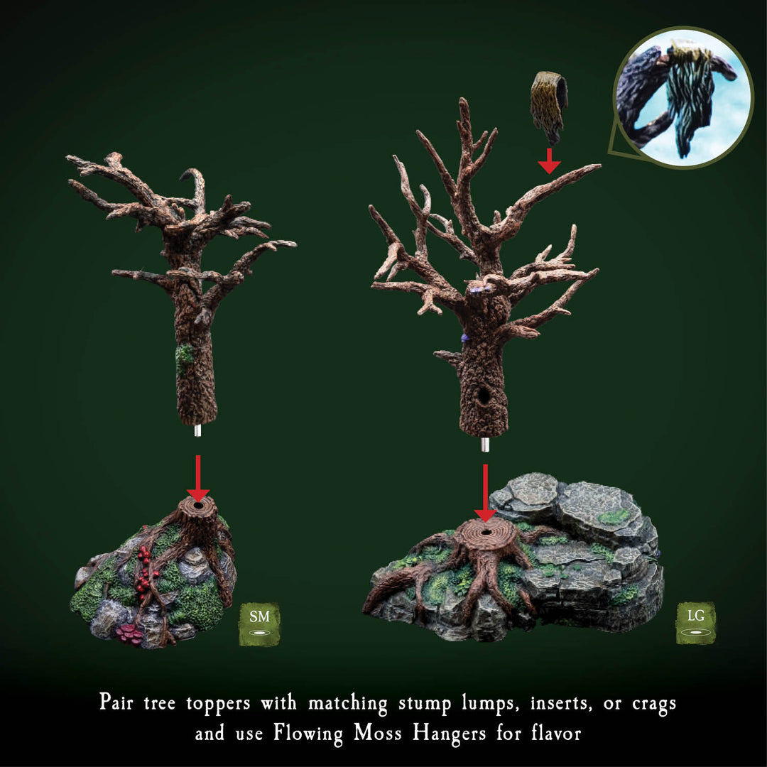 Modular Trees Bundle (Painted)
